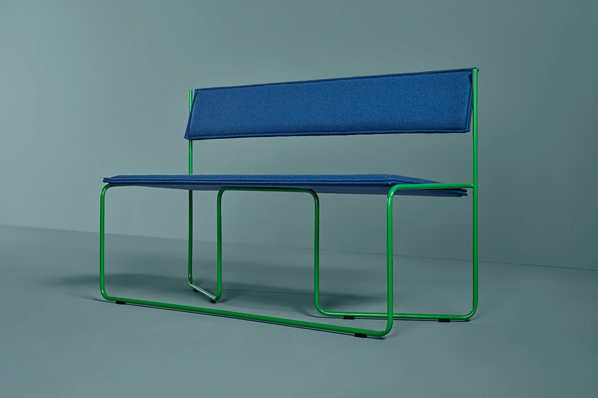 Trampolin Bench for Missana by Product Design Studio Cuatro Cuatros